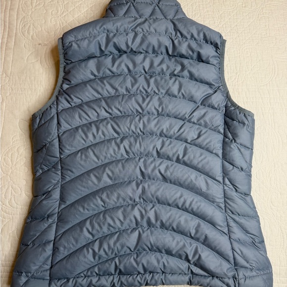 Patagonia Women’s Down Sweater Vest Goose Down Insulated Puffer Small Light Blue - Picture 10 of 10